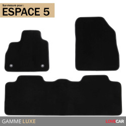 Tapis sur mesure Luxe pour Renault Espace 5 (de 02/2015 à 2020)