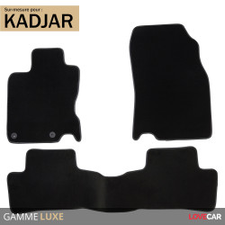 Tapis sur mesure pour Renault Kadjar (de 06/2015 à 2020)