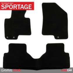 Tapis sur mesure pour Kia Sportage (de 01/2010 à 12/2015)