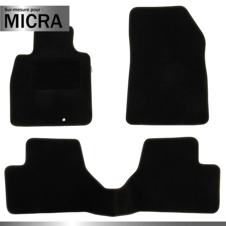 Tapis sur mesure Star pour Nissan Micra (de 05/2010 à 12/2016)