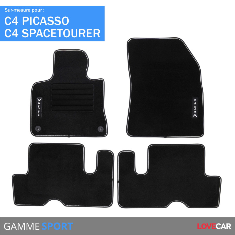 Tapis de voiture EVA pour Citroën C4 Picasso y Grand Picasso I