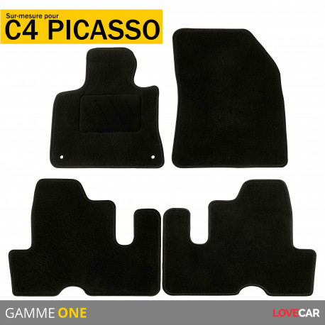 Tapis caoutchouc Citroen C4 Picasso II 5 places 13