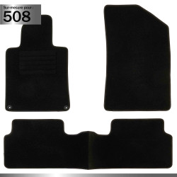 Tapis sur mesure pour Peugeot 508 (de 11/2010 à 09/2018)