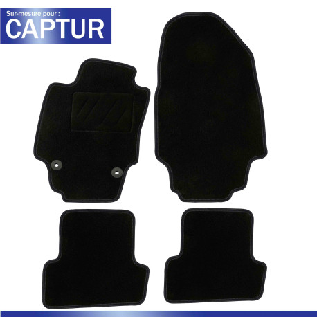 Tapis sur mesure pour Renault Captur (de 06/2013 à 2020)