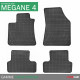 Tapis voiture sur mesure pour Renault Mégane 4 (de 11/2015 à 2020) 