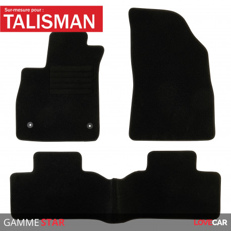 Tapis voiture Renault Talisman - Système Autogrip Antidérapant