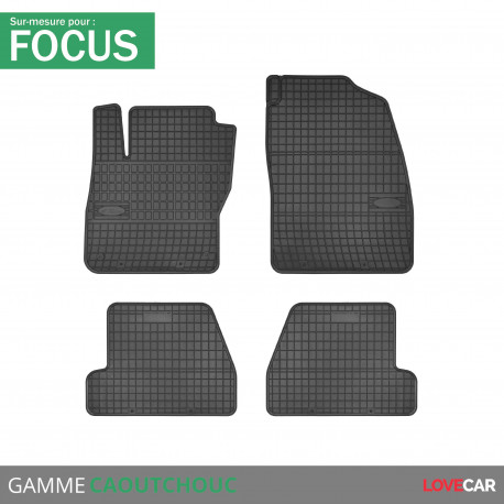 Tapis sur mesure caoutchouc pour FORD FOCUS 