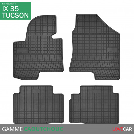 Tapis sur mesure caoutchouc pour Hyundai Tucson (de 08/2009 à 08/2015)