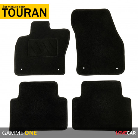 Tapis sur mesure pour Volkswagen Touran (de 09/2015 à 2020)