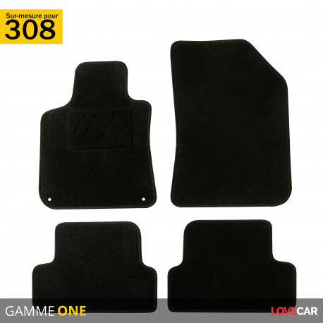 Tapis sur mesure pour Peugeot 308 