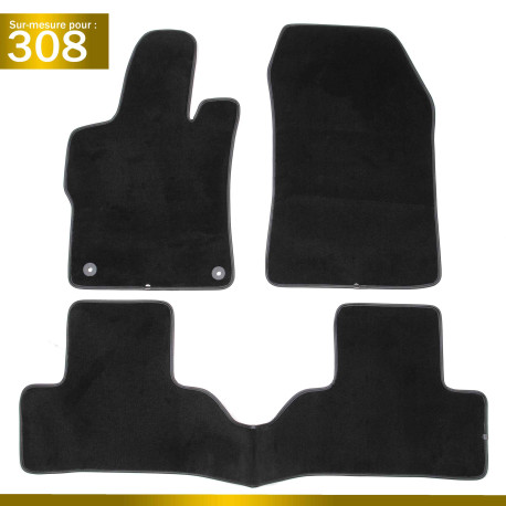 Tapis sur mesure pour Peugeot 308 