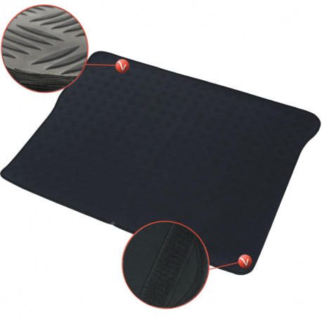 Tapis voiture Renault Scénic 3- Caoutchouc - Lovecar