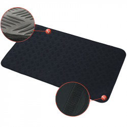 Tapis de coffre caoutchouc pour Renault Captur (de 06/2013 à 2020)