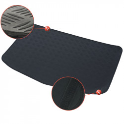 Tapis de coffre caoutchouc pour Nissan Qashqai 5 places (de 11/2013 à 2020)