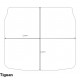 Tapis de coffre caoutchouc pour Volkswagen Tiguan (de 09/2007 à 12/2016)