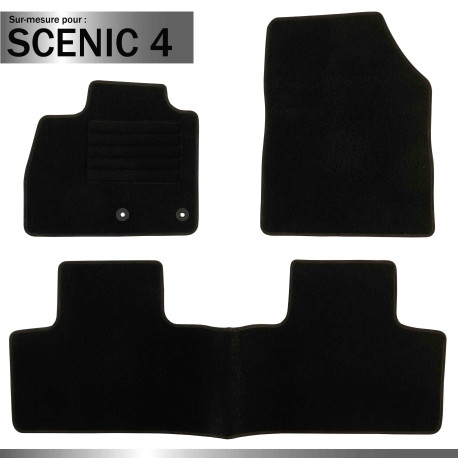 Tapis sur mesure pour Renault Scénic 4 (de 10/2016 à 2020)