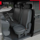 Housses Utilitaire pour Mercedes Vito banquette (de 10/2014 à 2020)
