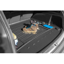  Tapis Coffre Voiture Tapis Coffre Arrière Voiture pour Audi A4  B9 8W 2016 2017 2018 2019 2020 2021 2022 2023 Plateau À Bagages  Personnalisé Doublure Coffre Voiture Coffre Voiture Tapis