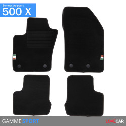 Tapis sur mesure FIAT 500X (de 09/2014 à 2020)