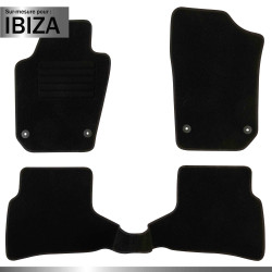 Tapis sur mesure pour Seat Ibiza (de 06/2008 à 06/2017)