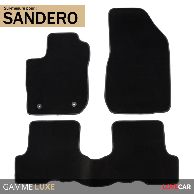 Tapis sur mesure pour Dacia Sandero / Sandero Stepway (de 01/2018 à  12/2020) One