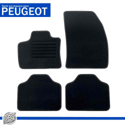 Tapis voiture semi sur mesure pour Peugeot