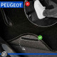 Tapis voiture semi sur mesure pour Peugeot