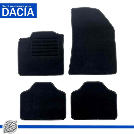  Tapis semi sur mesure pour tous les modèles Dacia 