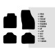 Tapis voiture semi-sur-mesure pour Volkswagen