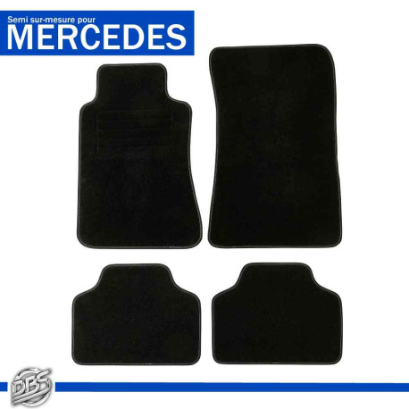 Tapis voiture semi-sur-mesure pour Mercedes