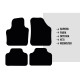 Tapis voiture semi-sur-mesure pour Skoda