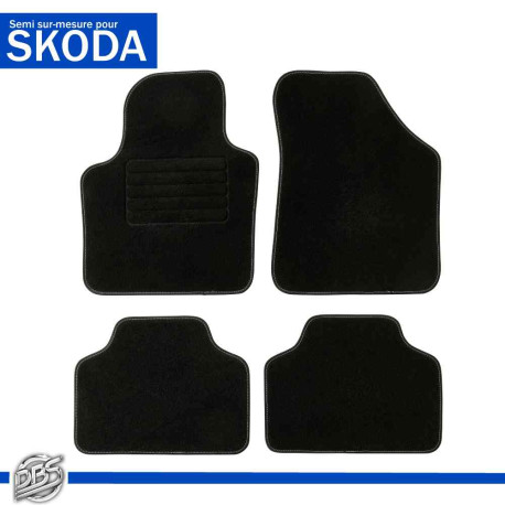 Tapis voiture semi-sur-mesure pour Skoda
