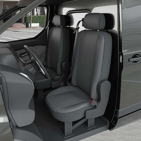 Housse Utilitaire pour Citroën Berlingo 2 (de 04/2008 à 10/2018) 2 sièges +accoudoirs