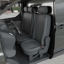 Housse Utilitaire pour Fiat Talento (dès 06/2014 à 2021) 1 siège + 1 banquette