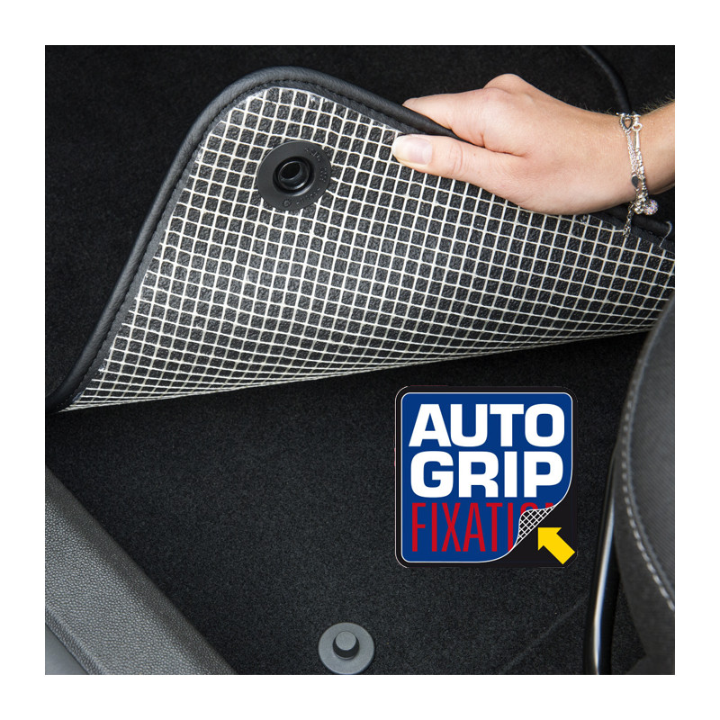 Tapis de voiture - Sur Mesure pour CLIO 3 (2005 à 2014) - 4 pièces - Tapis  de sol antidérapant pour automobile - Cdiscount Auto