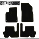 Tapis voiture sur mesure pour Citroën C4 (de 06/2006 à 08/2013)