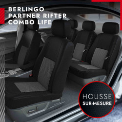 Housse voiture Berlingo - Compatibilité Airbag et Isofix - Lovecar