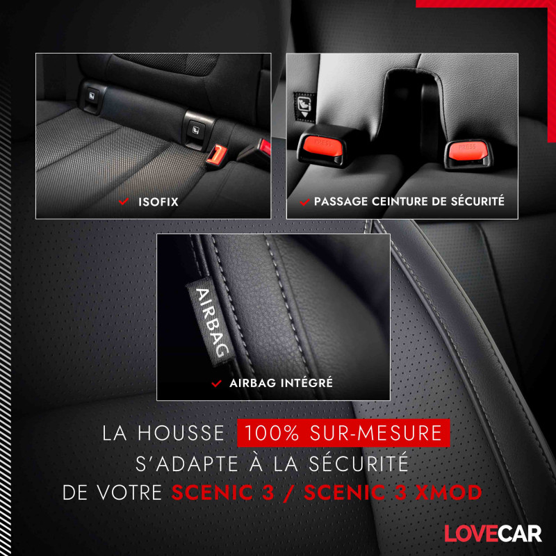 Housse SUR-MESURE extérieure Ultra Tech pour RENAULT SCENIC 3 2009