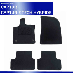 Tapis sur mesure pour Renault Captur dès 12/2019