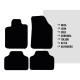 Tapis voiture semi-sur-mesure pour Seat 