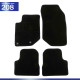 Tapis sur mesure pour Peugeot 208 