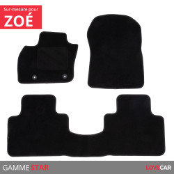 Tapis voiture sur mesure pour Renault Zoé