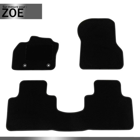 Tapis voiture sur mesure pour Renault Zoé