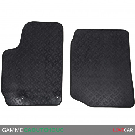 Tapis caoutchouc utilitaire pour Peugeot Partner Origin (de 02/2002 à 02/2012)