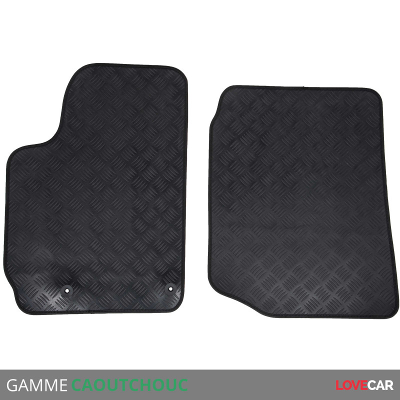 Tapis utilitaire Peugeot Partner Origin - Tapis caoutchouc - Lovecar