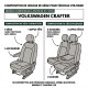 Housses Utilitaire pour Volkswagen Crafter 