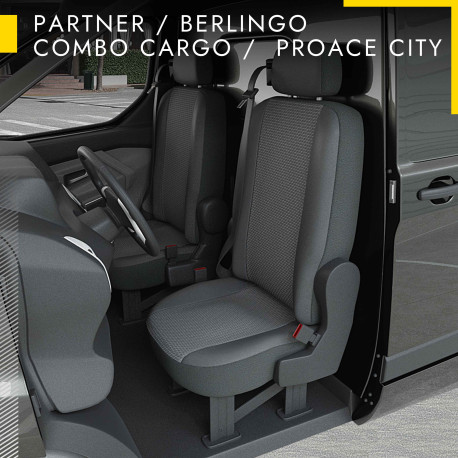 Housse Utilitaire pour Toyota Proace City- 2 sièges