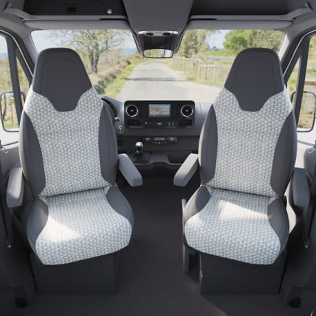 Housse siège camping car Fiat Ducato profilé