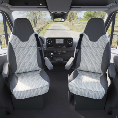 Housse siège camping car Fiat Ducato captain chair