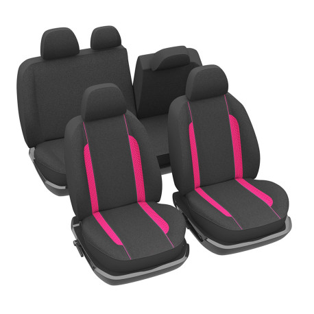 Housses universelles Rose Fluo TU+
